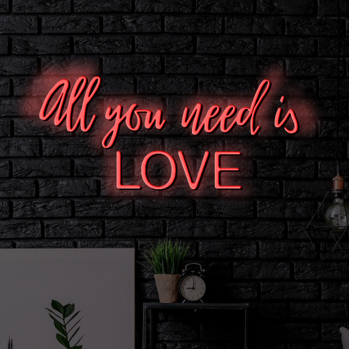 Alles was Sie brauchen ist Love LED Neon Sign - Planet Neon in London Neon Signs hergestellt