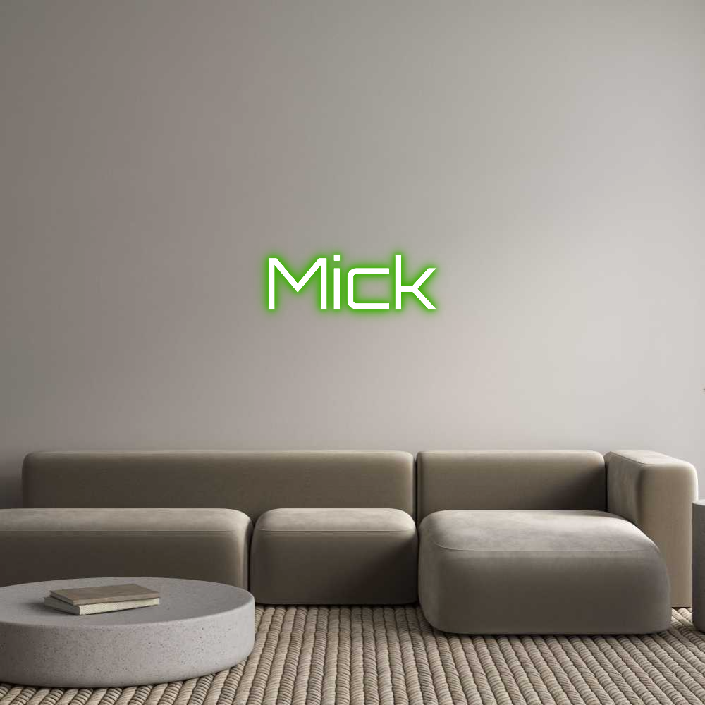 Custom Neon Sign Online Editor Mick