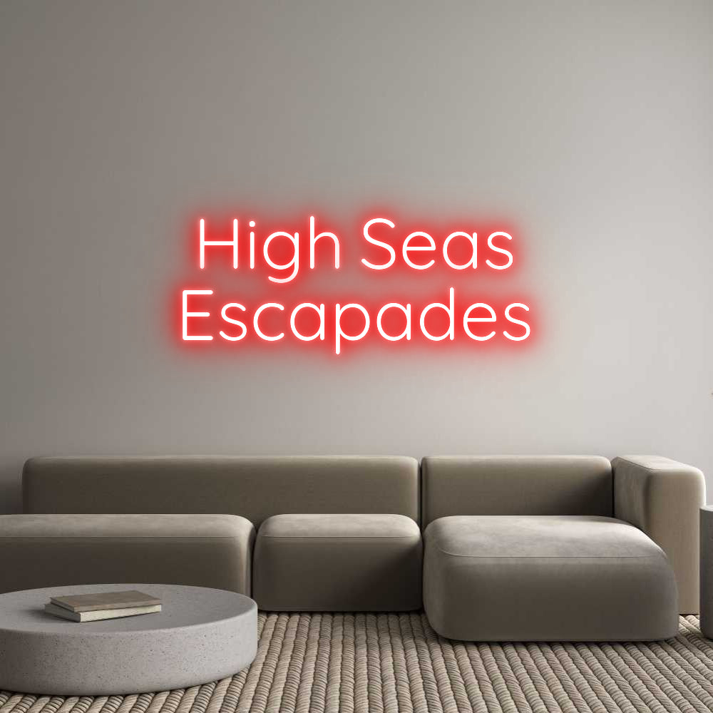 Custom Neon Sign Online Editor High Seas
Es...