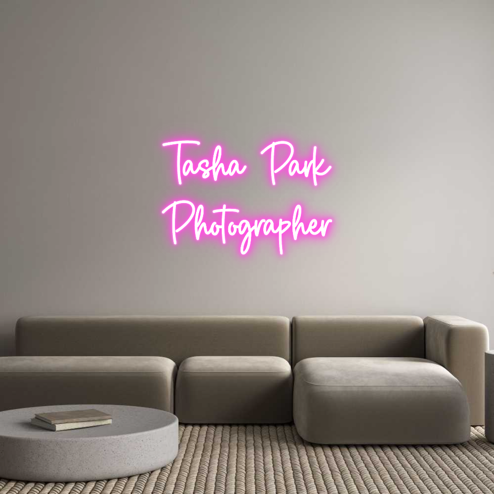 Custom Neon Sign Online Editor Tasha Park
P...