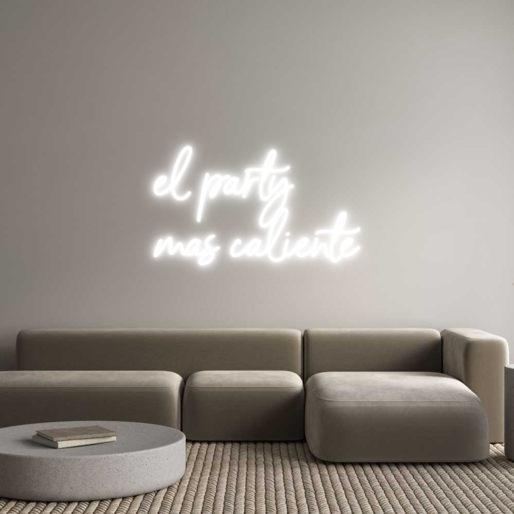 Custom Neon Sign Online Editor el party
màs...