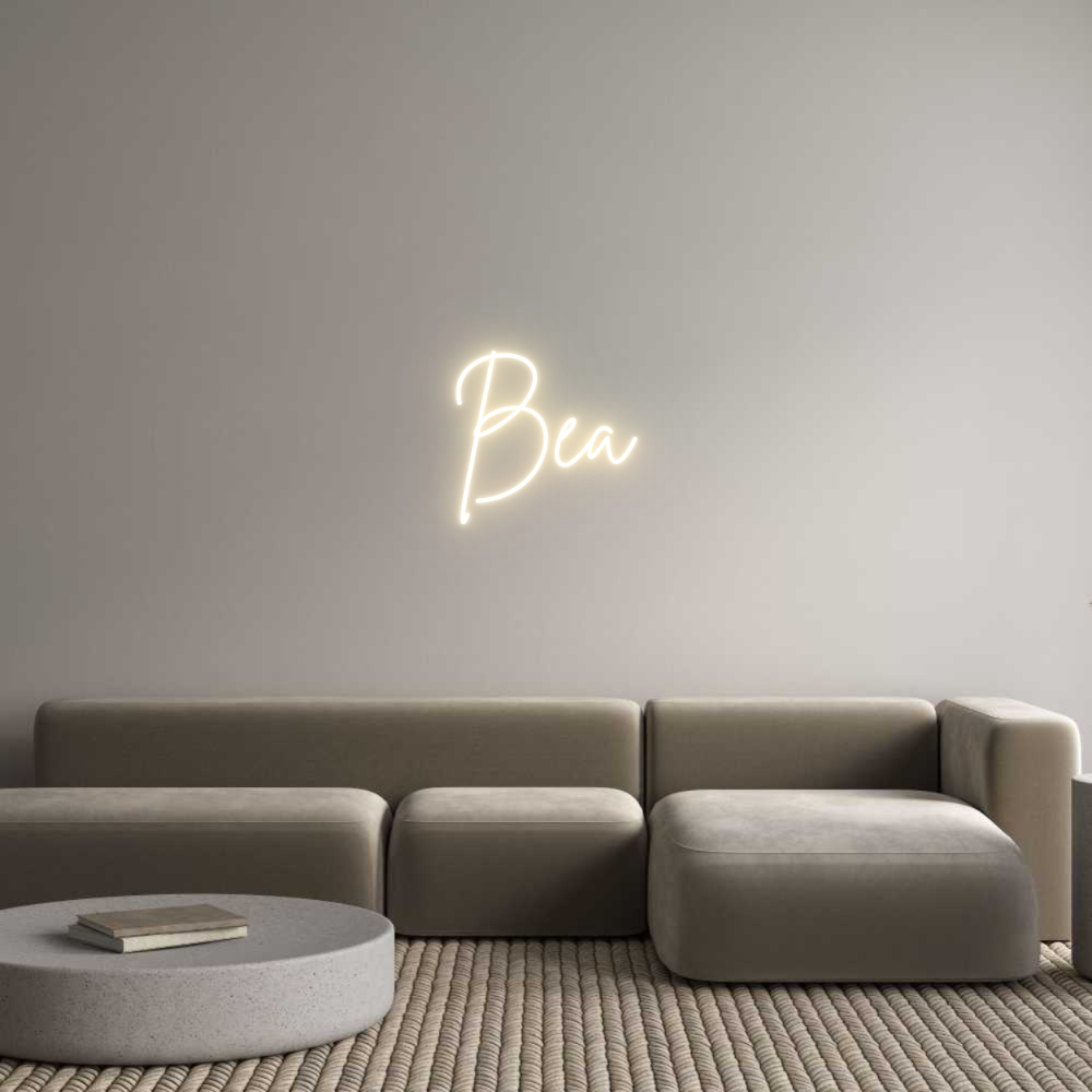 Custom Neon Sign Online Editor Bea