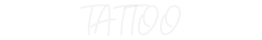 Custom Neon Sign Online Editor TATTOO