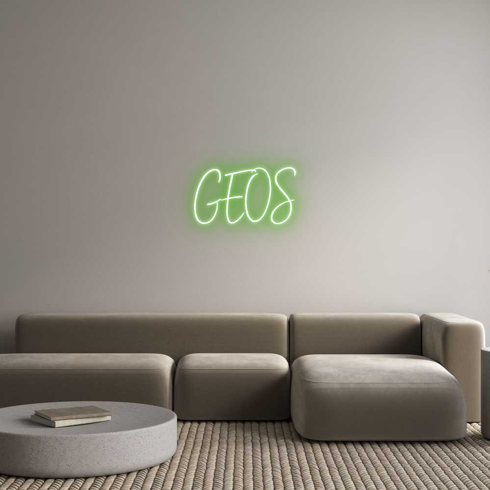 Custom Neon Sign Online Editor GEOS