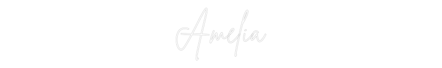 Custom Neon Sign Online Editor Amelia