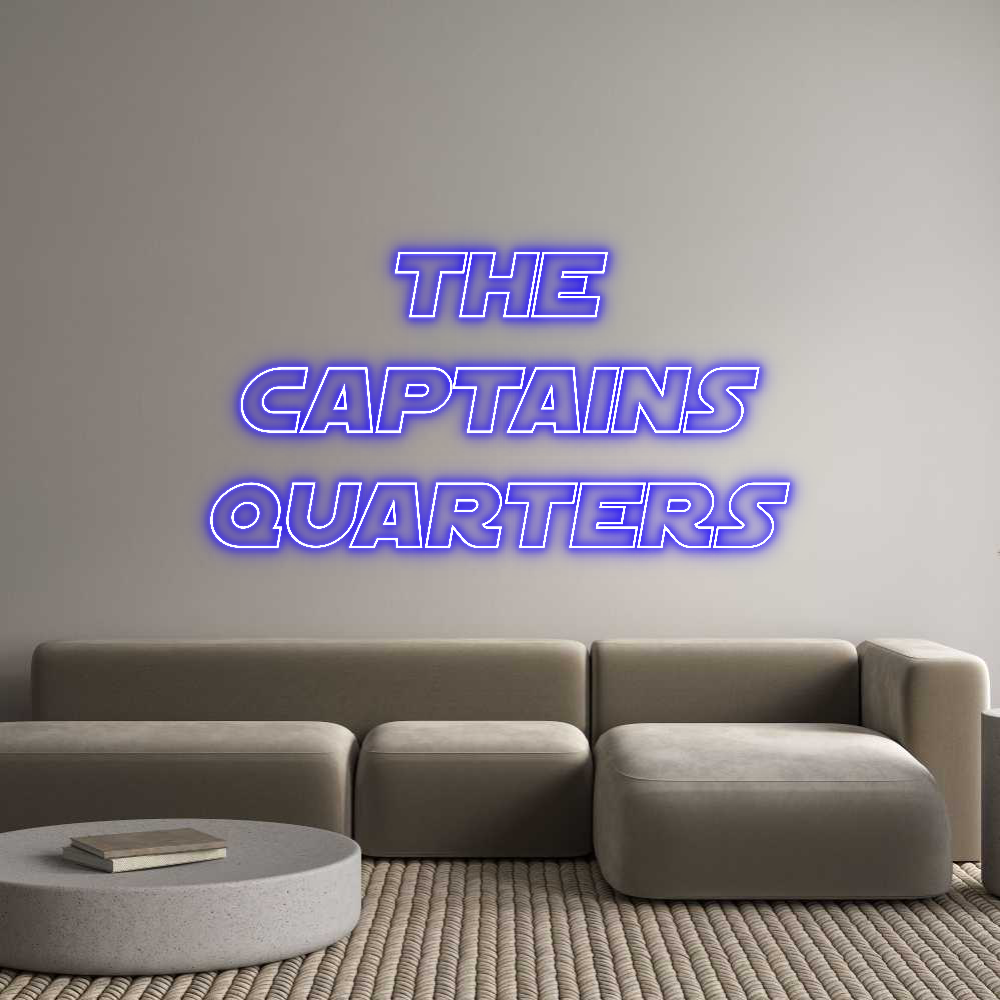 Custom Neon Sign Online Editor The
Captains...