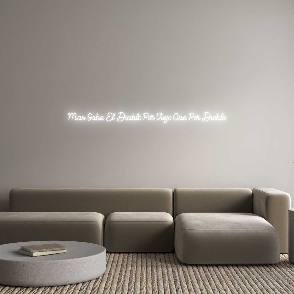 Custom Neon Sign Online Editor Mas Sabe El D...