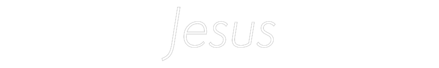 Custom Neon Sign Online Editor Jesus