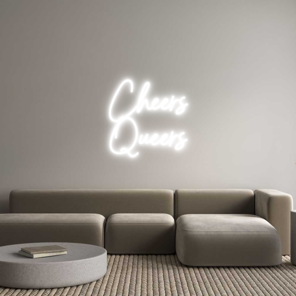 Custom Neon Sign Online Editor Cheers
Queers