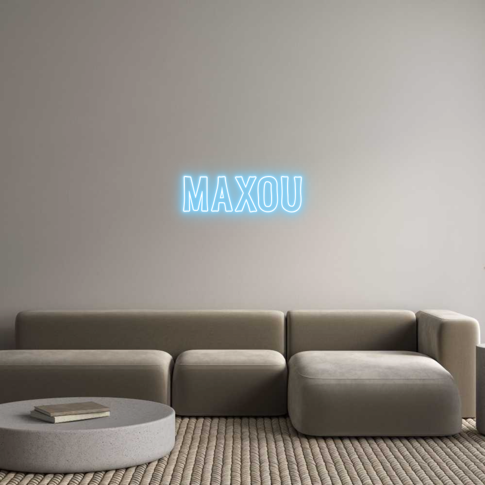 Custom Neon Sign Online Editor MAXOU