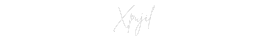 Custom Neon Sign Online Editor Xpujil