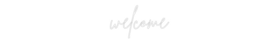 Custom Back Lit Neon Sign Online Editor welcome