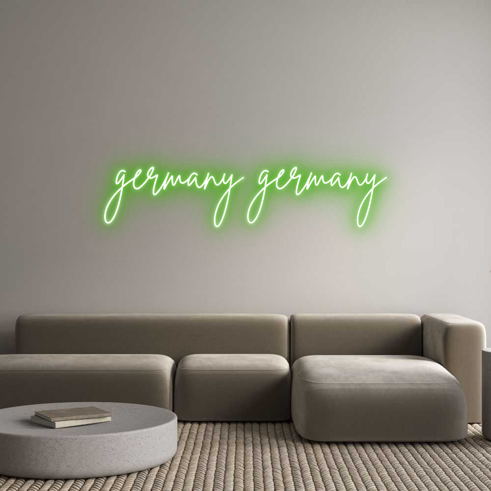 Custom Neon Sign Online Editor germany germany