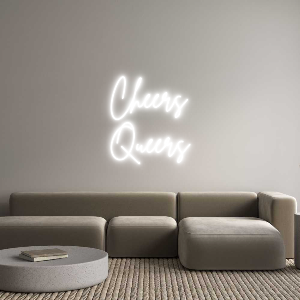 Custom Neon Sign Online Editor Cheers
Queers