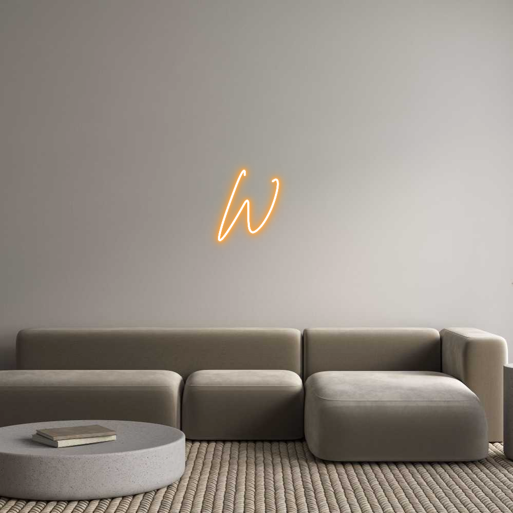Custom Neon Sign Online Editor W