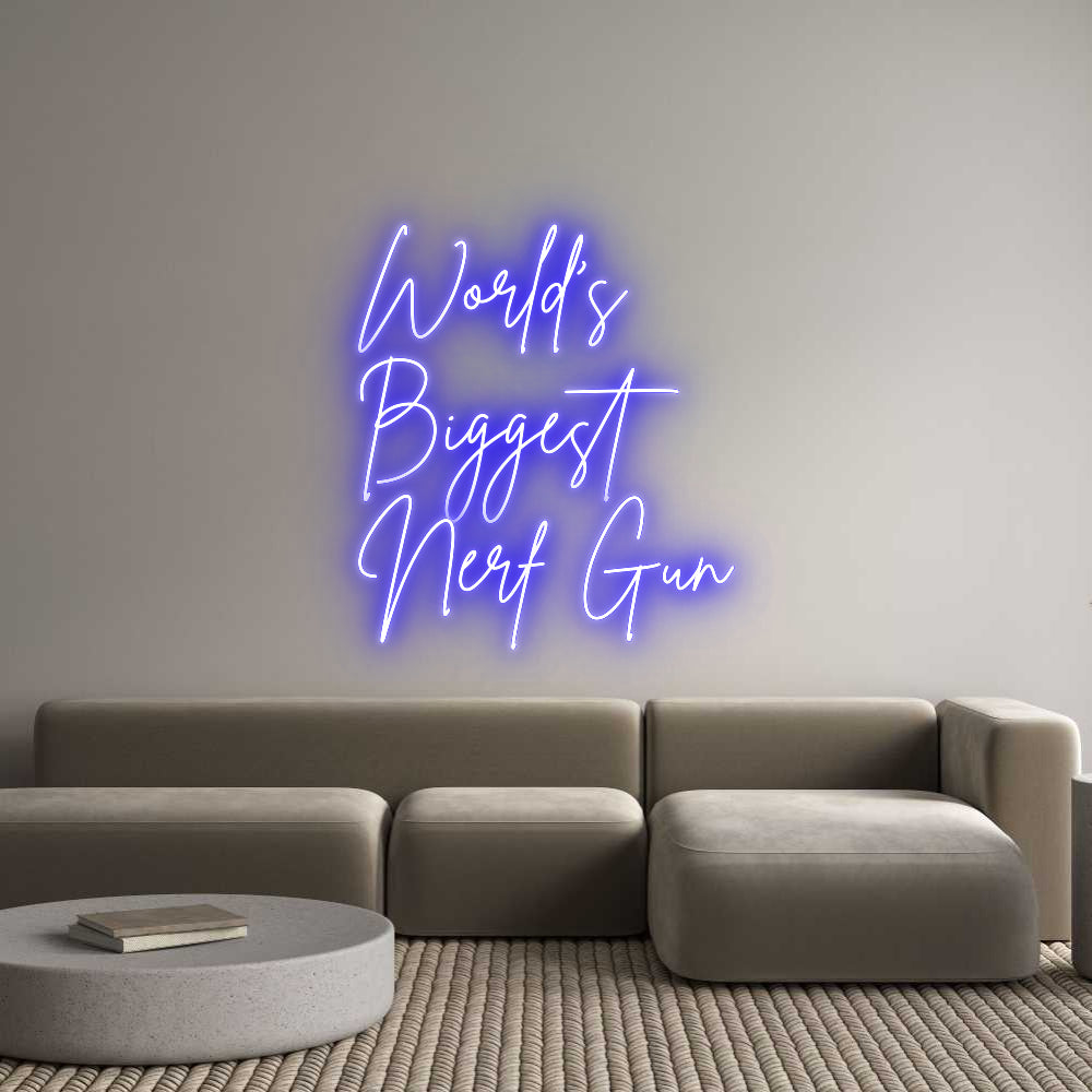 Custom Neon Sign Online Editor World's
Bigg...