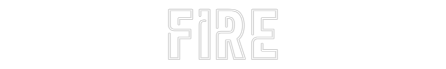 Custom Neon Sign Online Editor FiRe