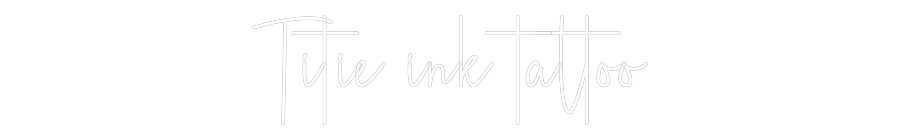 Custom Neon Sign Online Editor Titie ink tat...