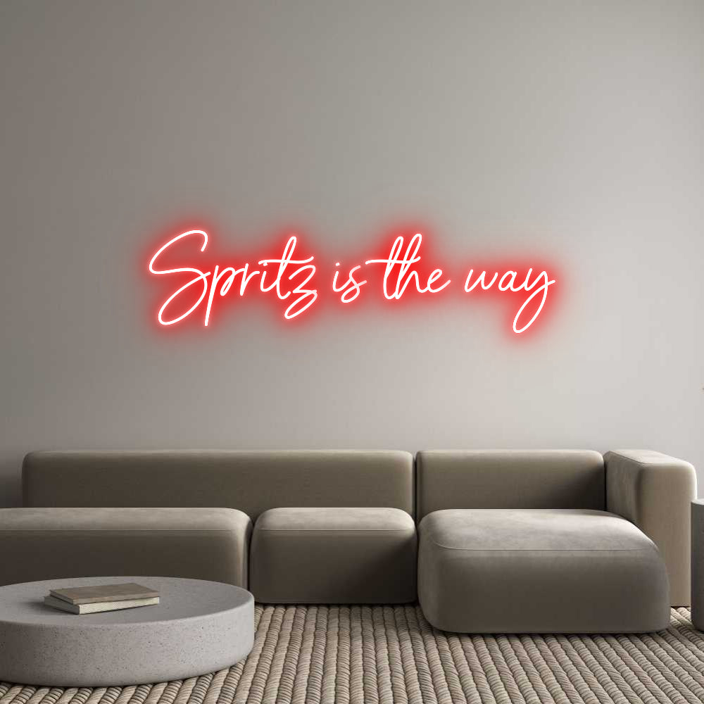 Custom Neon Sign Online Editor Spritz is the...