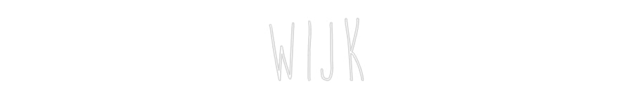 Custom Neon Sign Online Editor WIJK