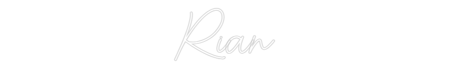 Custom Neon Sign Online Editor Rian