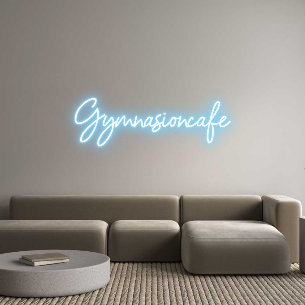 Custom Neon Sign Online Editor Gymnasioncafé