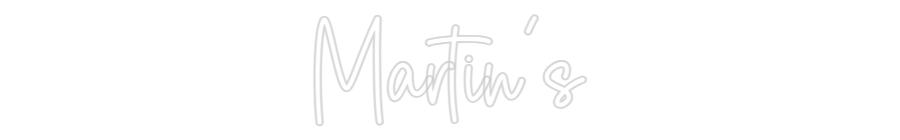 Custom Neon Sign Online Editor Martin´s