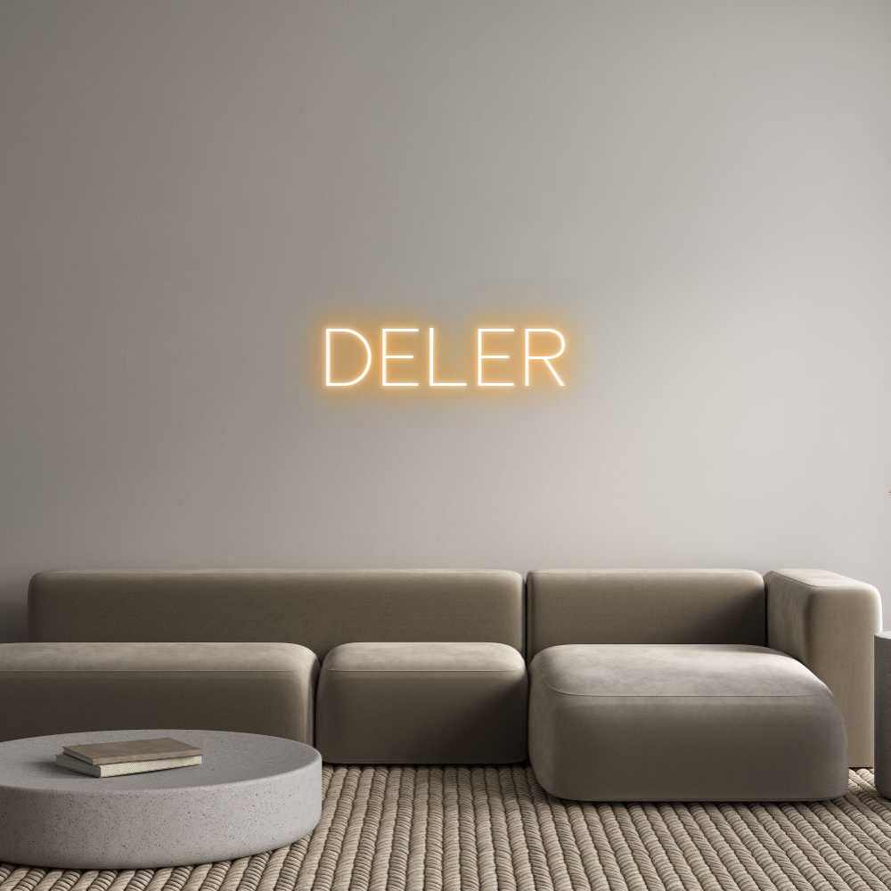 Custom Neon Sign Online Editor DELER