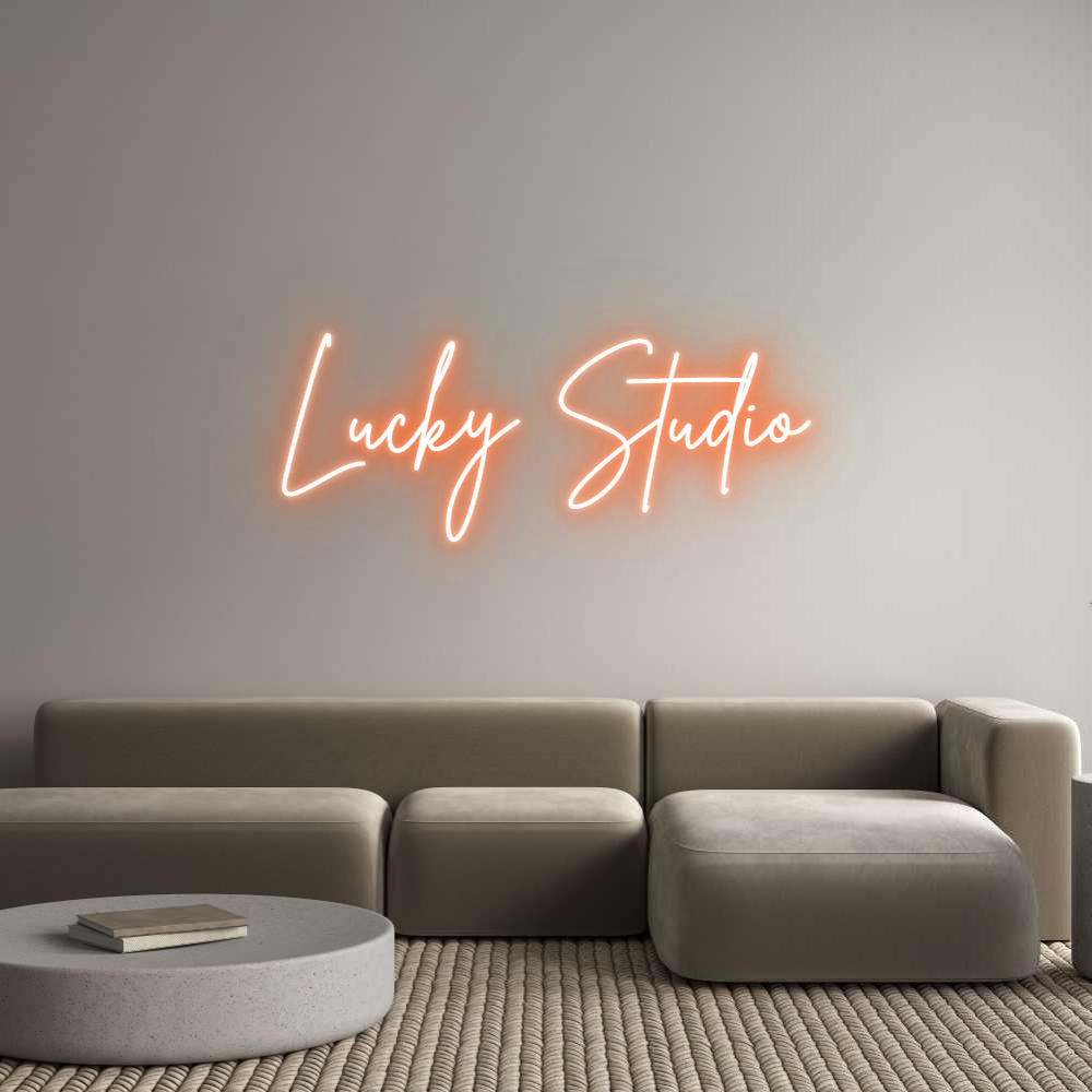 Custom Neon Sign Online Editor Lucky Studio