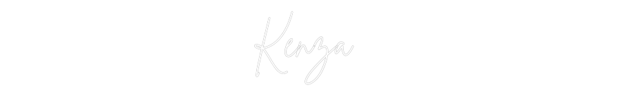 Custom Back Lit Neon Sign Online Editor Kenza