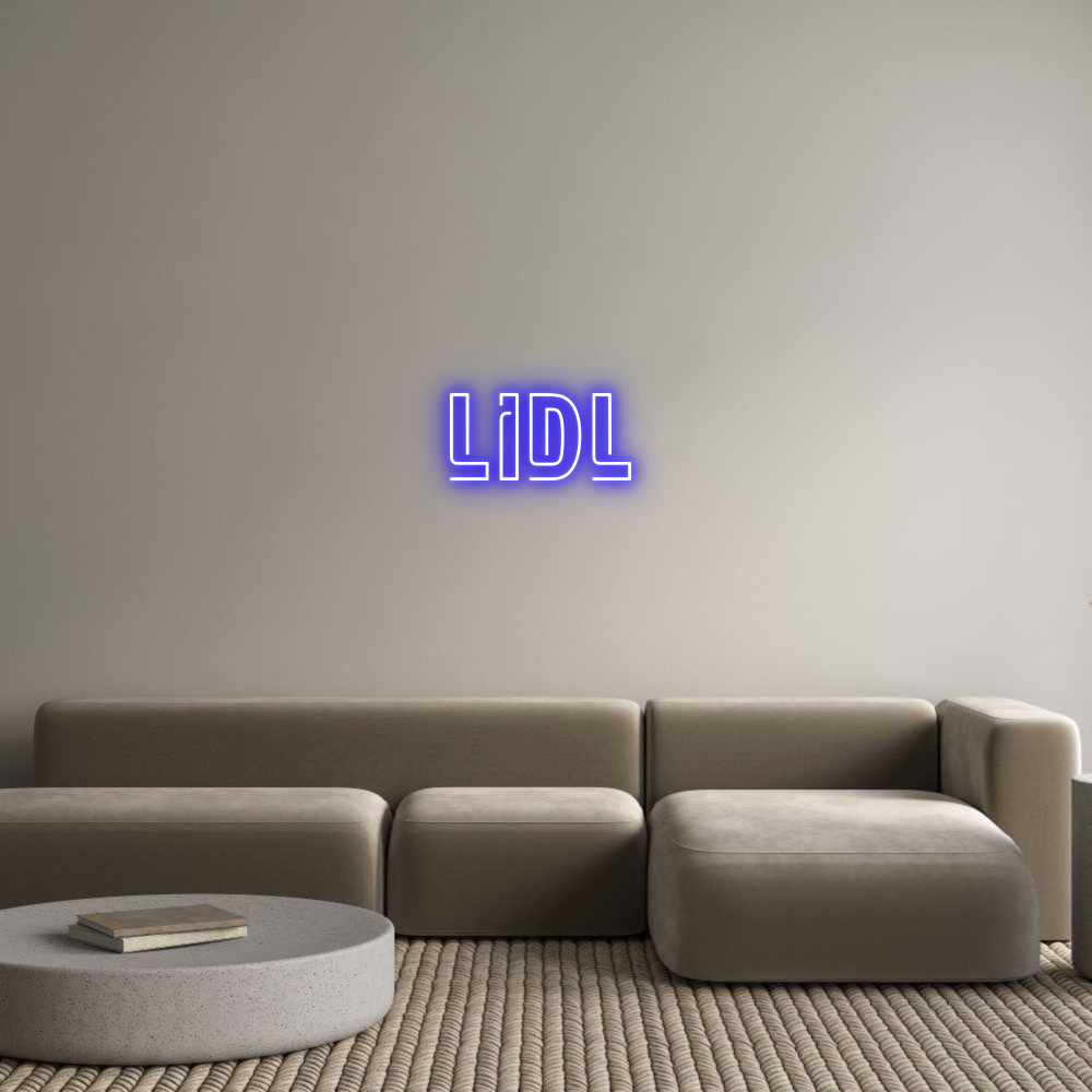 Custom Neon Sign Online Editor Lidl