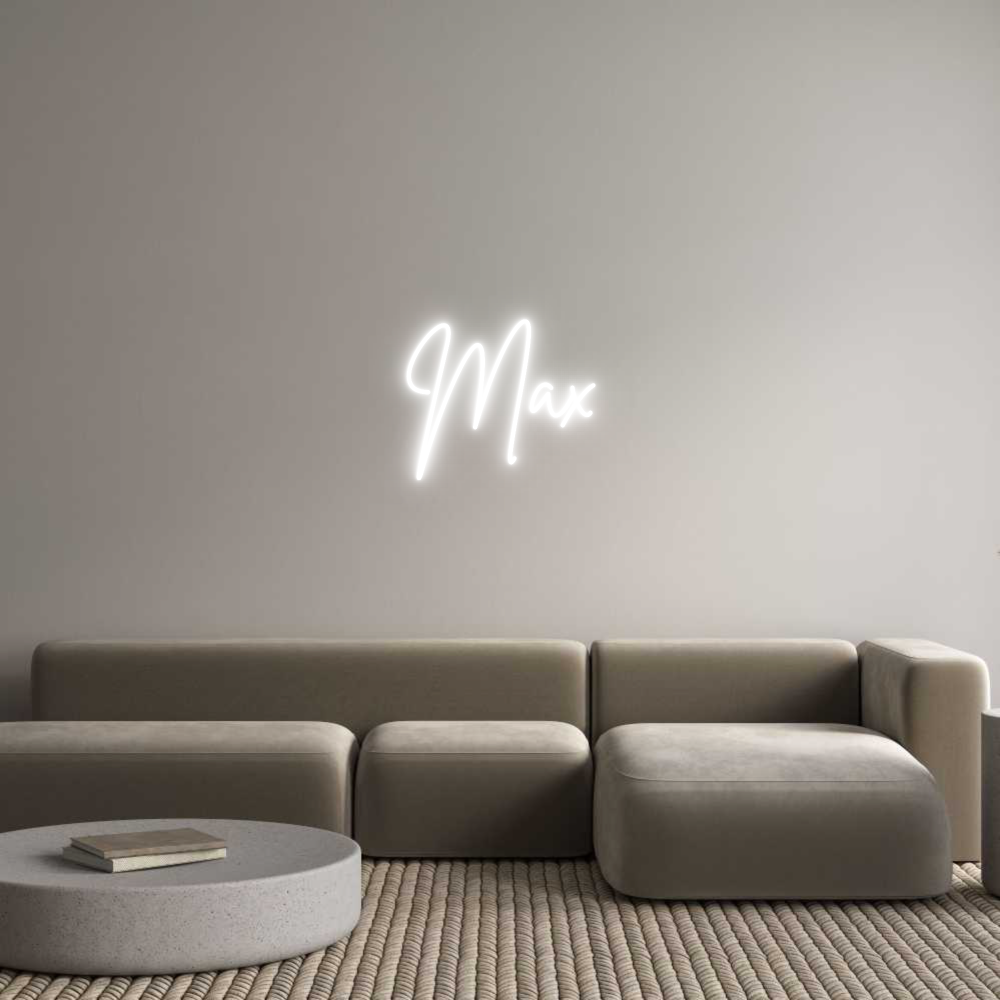 Custom Neon Sign Online Editor Max