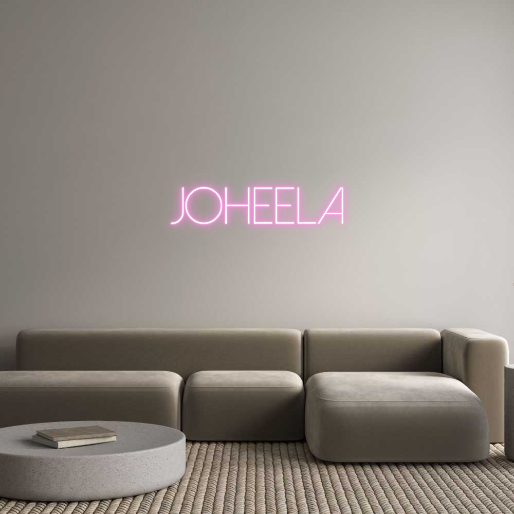 Custom Neon Sign Online Editor JOHEELA