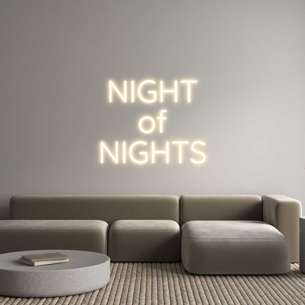 Custom Neon Sign Online Editor NIGHT
of
NI...