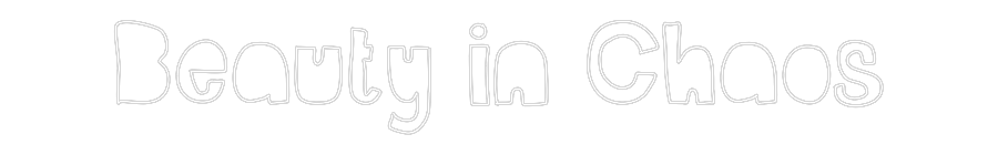 Custom Neon Sign Online Editor Beauty in Chaos
