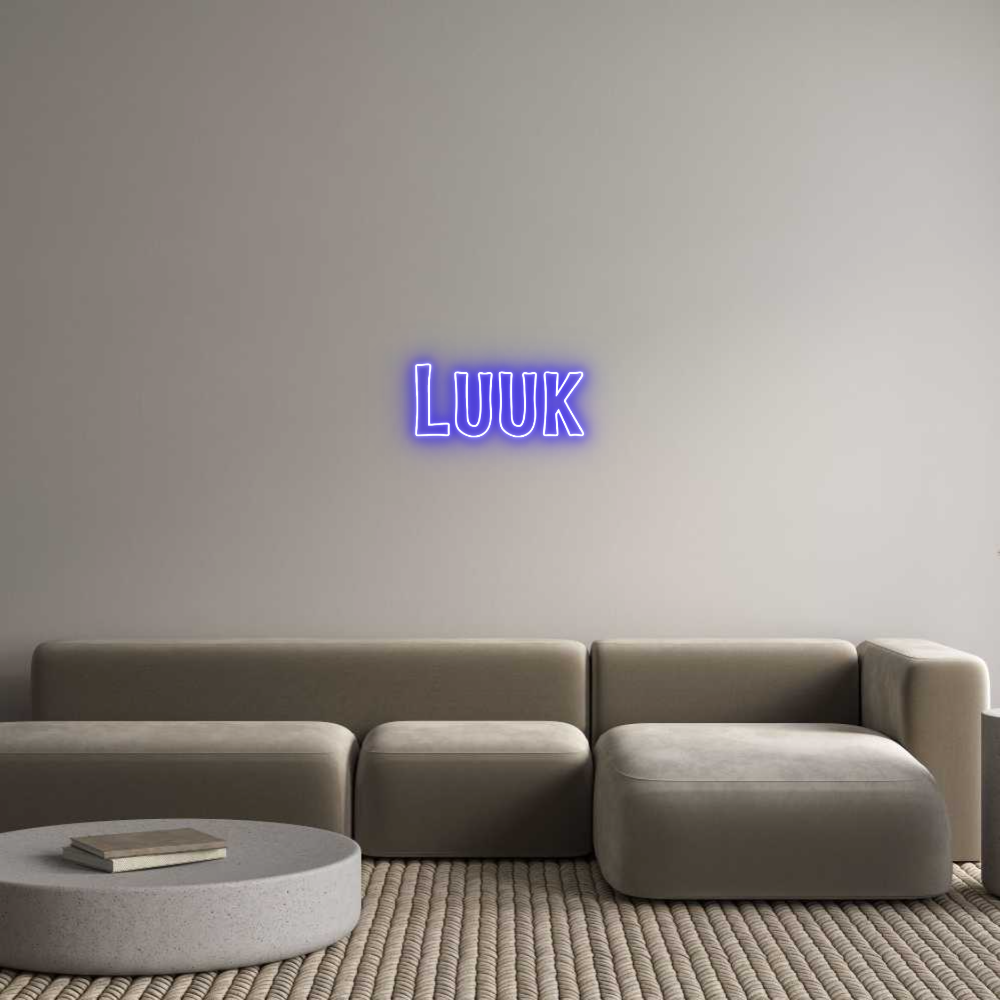 Custom Neon Sign Online Editor Luuk