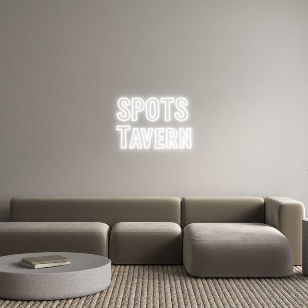 Custom Neon Sign Online Editor SPOTS
Tavern
