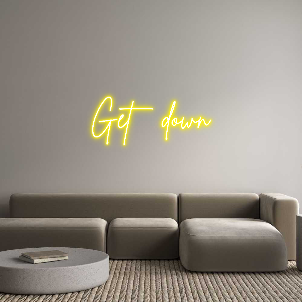 Custom Neon Sign Online Editor Get down