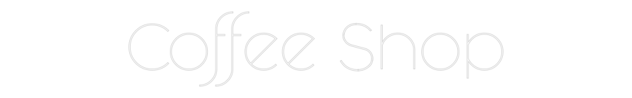 Custom Neon Sign Online Editor Coffee Shop