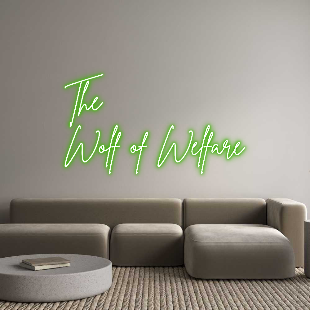 Custom Neon Sign Online Editor The
Wolf of ...