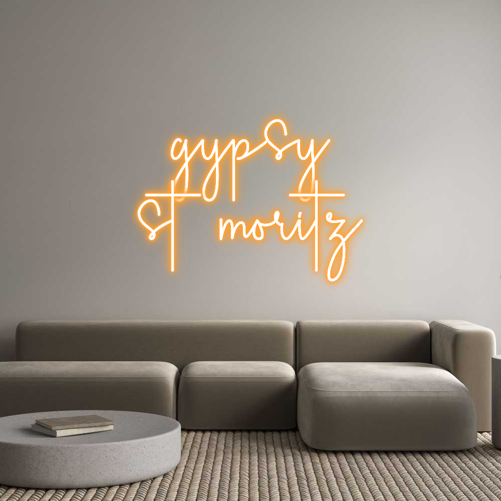 Custom Neon Sign Online Editor gypsy
st mor...
