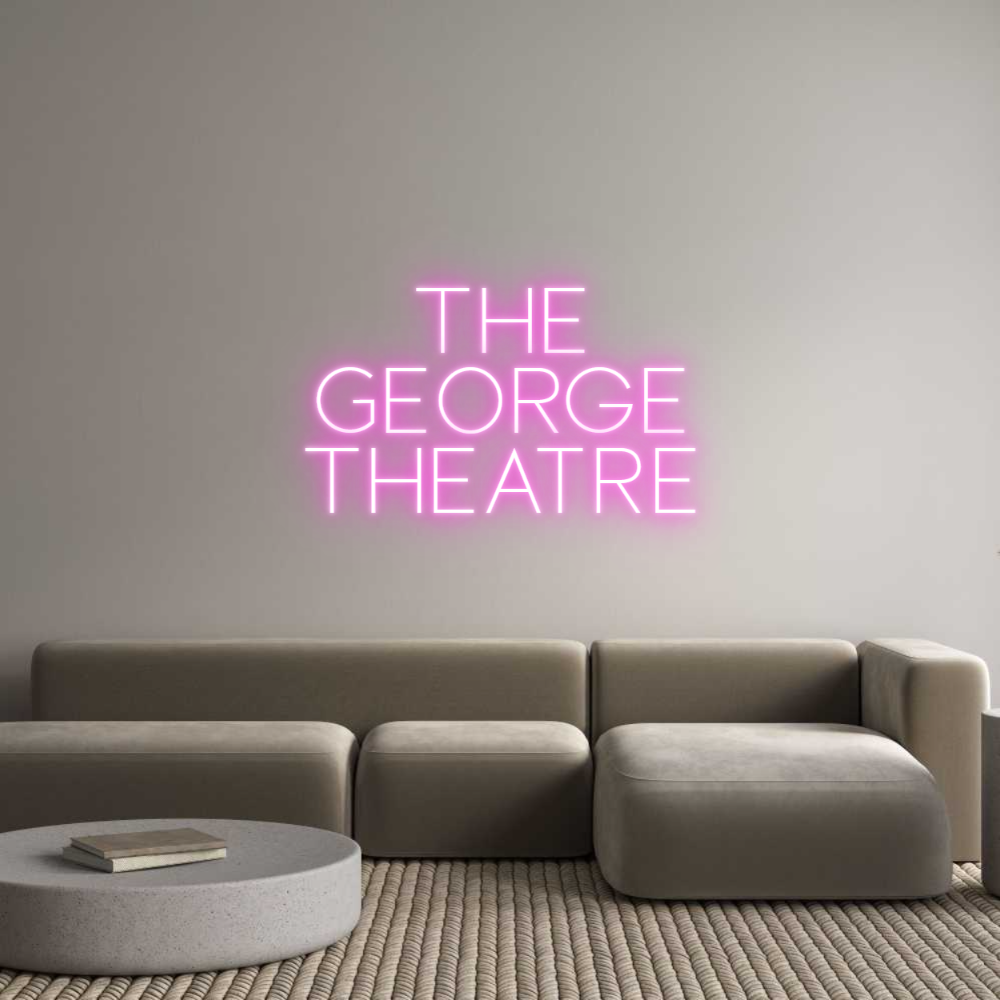 Custom Neon Sign Online Editor The
George
...