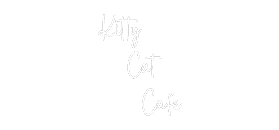 Custom Neon Sign Online Editor Kitty
    Ca...