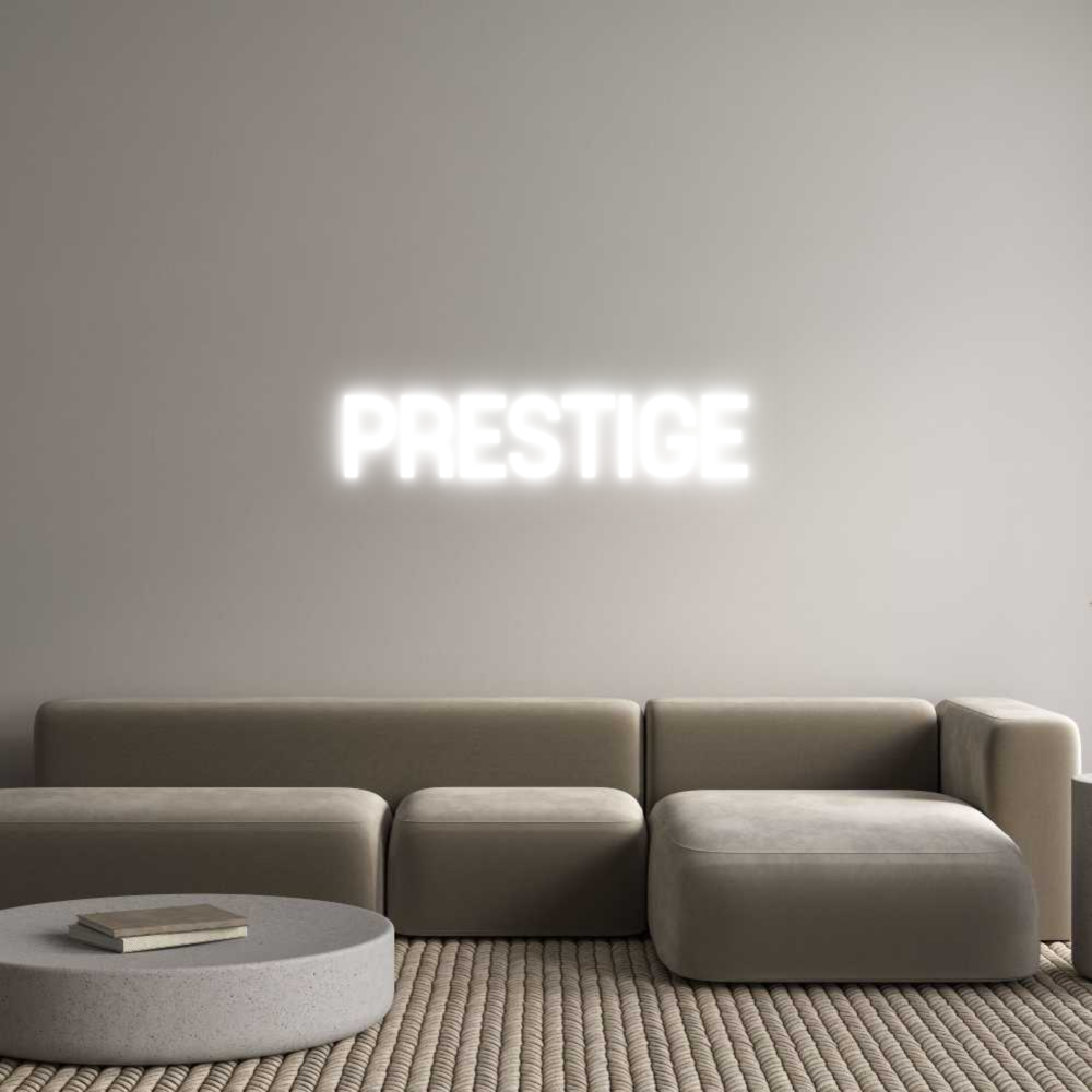 Custom Neon Sign Online Editor PRESTIGE
