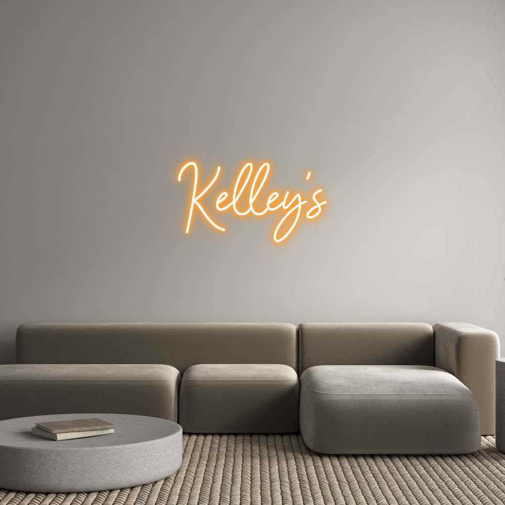 Custom Neon Sign Online Editor Kelley’s