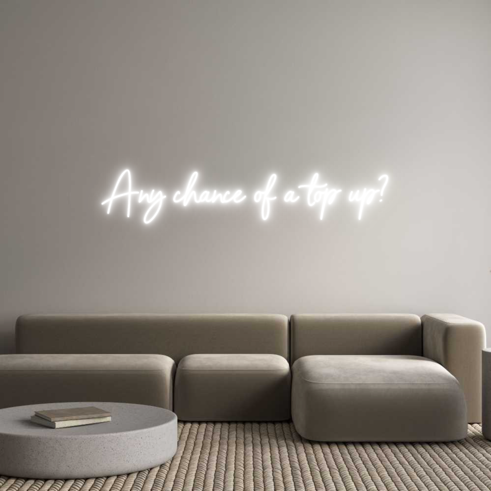 Custom Neon Sign Online Editor Any chance of...
