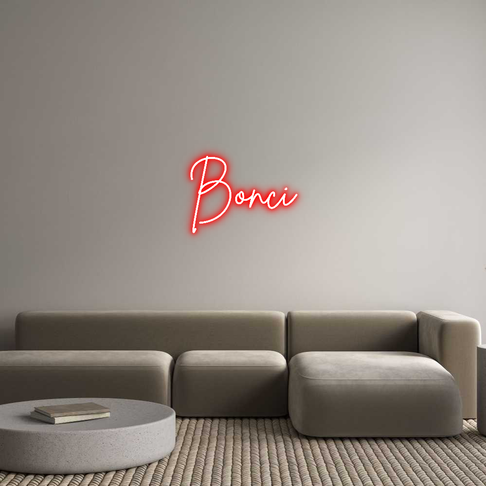 Custom Neon Sign Online Editor Bonci