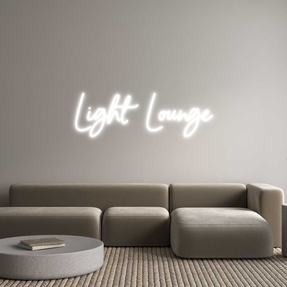 Custom Neon Sign Online Editor Light Lounge