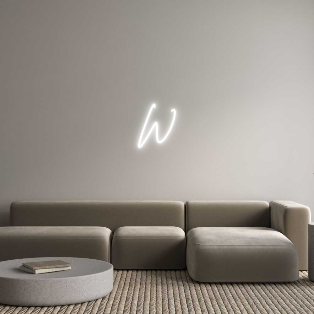 Custom Neon Sign Online Editor W