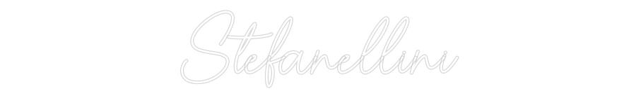 Custom Neon Sign Online Editor Stefanellini